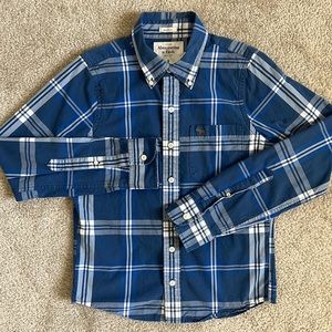 Men’s Abercrombie & Fitch Muscle Fit Plaid Button Down Shirt